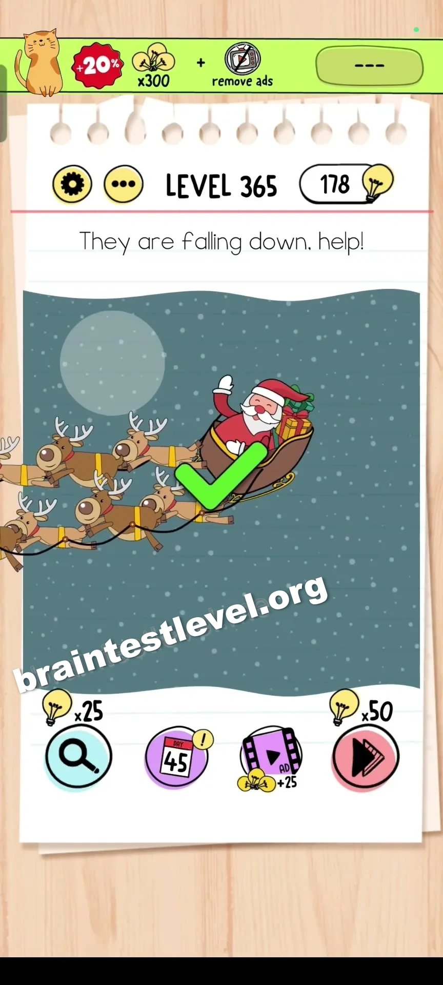 Brain Test Level 365 screenshot 2