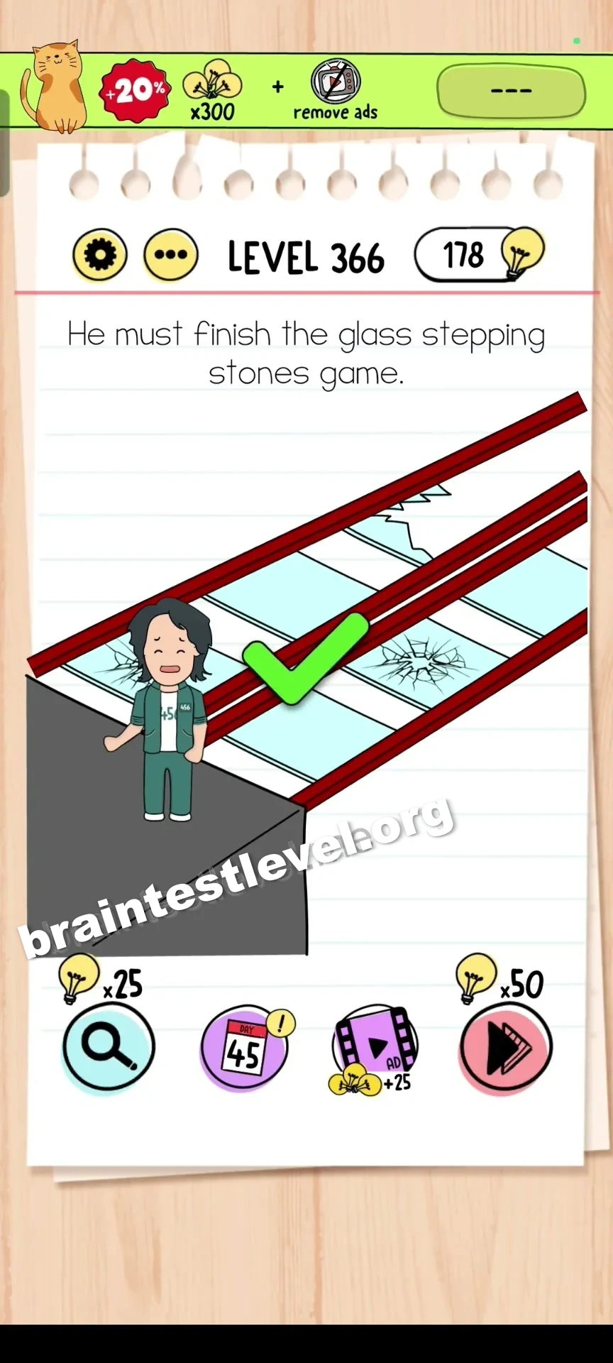 Brain Test Level 366 screenshot 2