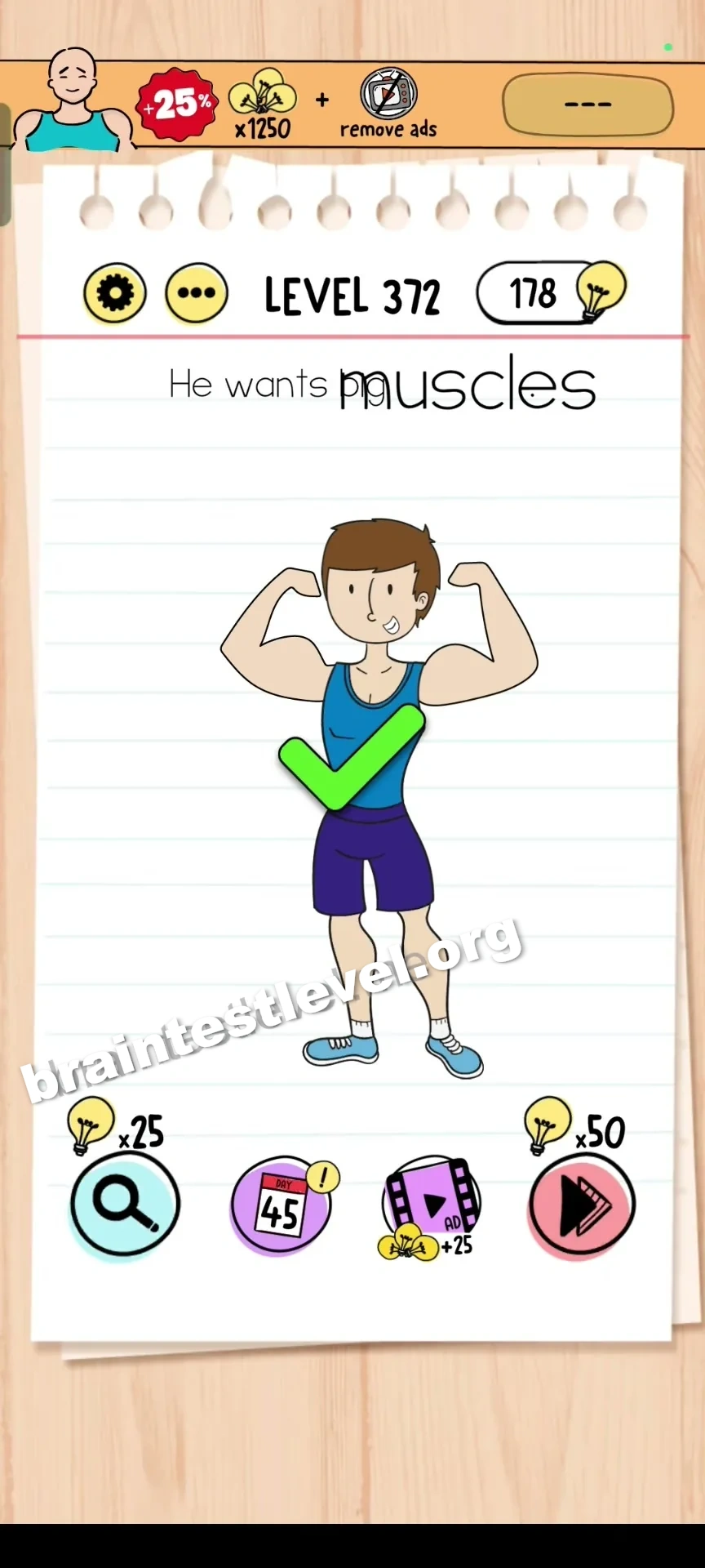 Brain Test Level 372 screenshot 2