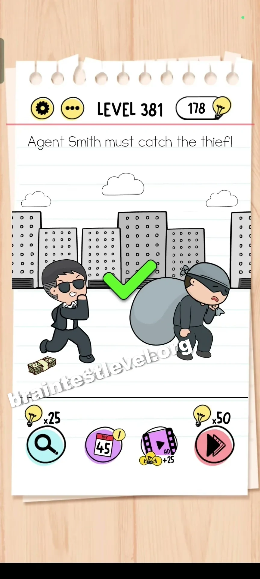 Brain Test Level 381 screenshot 2
