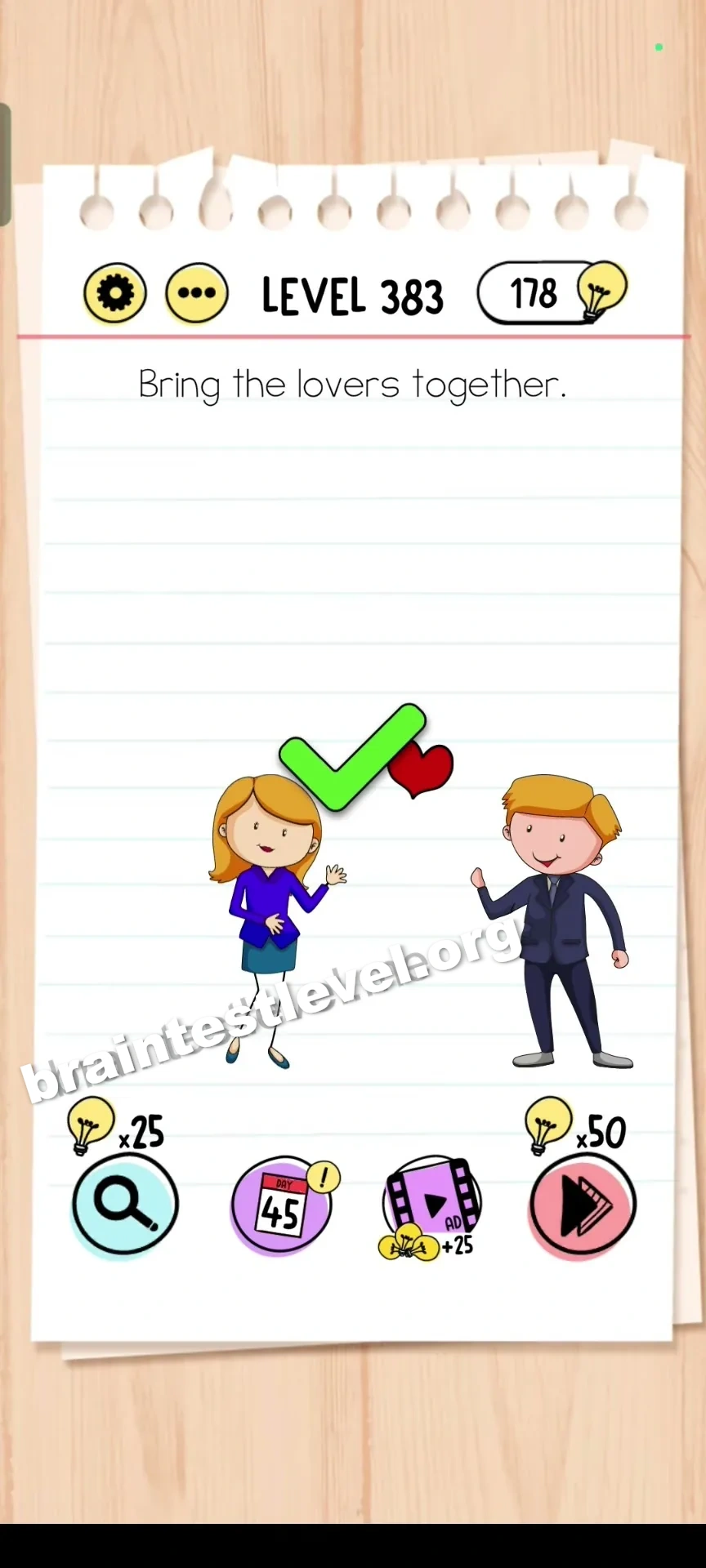 Brain Test Level 383 screenshot 2