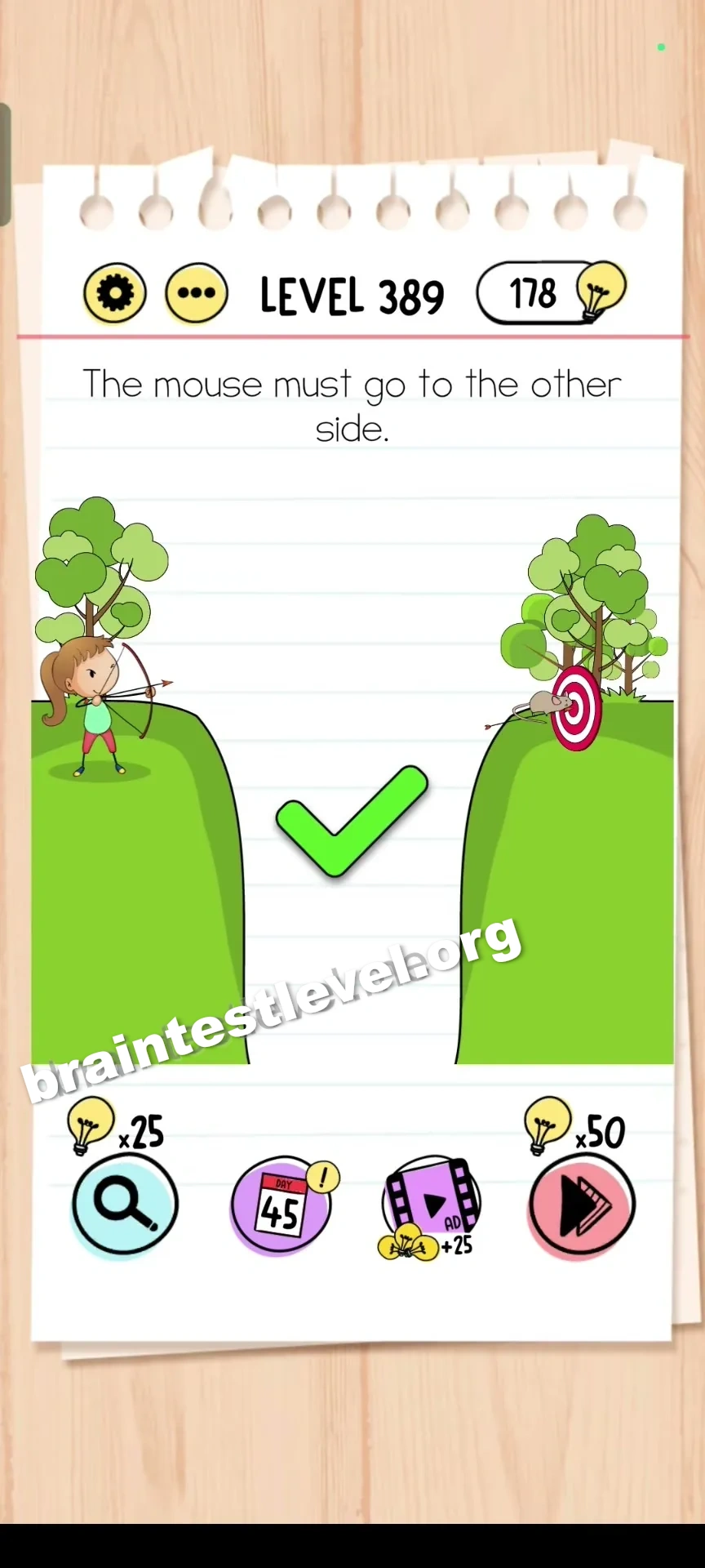 Brain Test Level 389 screenshot 2