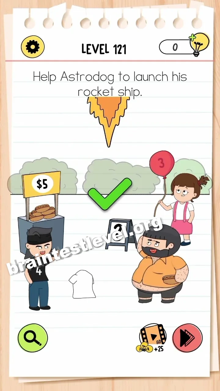 Brain Test 4 Level 121 screenshot 2