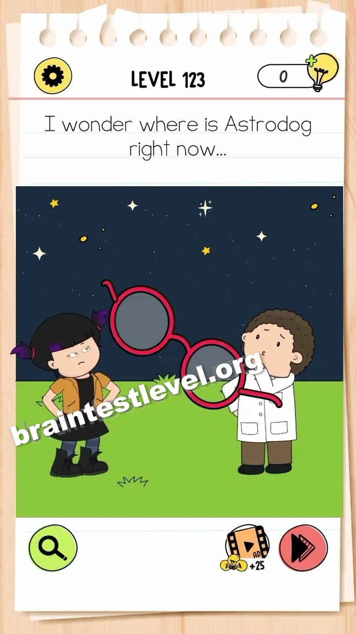Level 123 screenshot