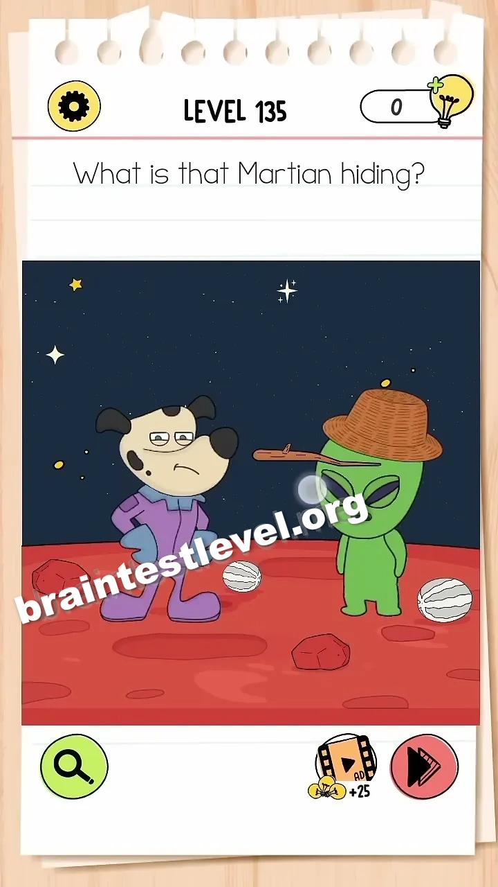 Level 135 screenshot