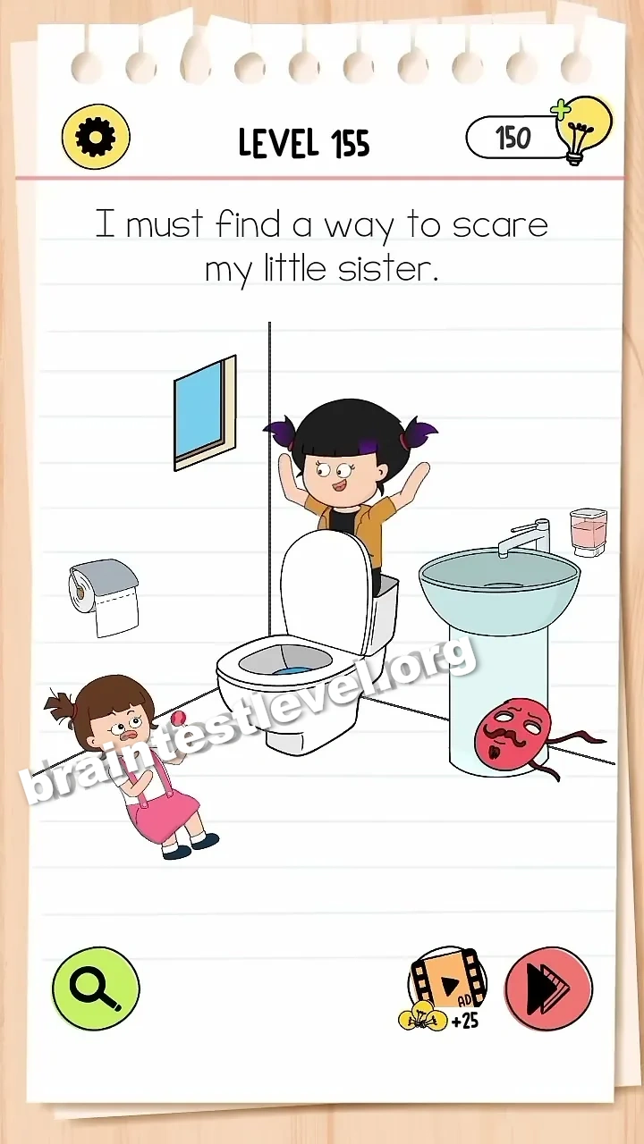 Brain Test 4 Level 155 screenshot 2
