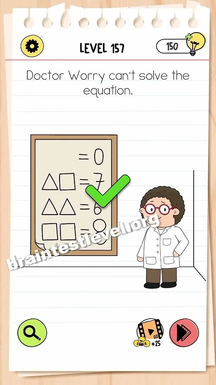 Brain Test 4 Level 157 screenshot 2