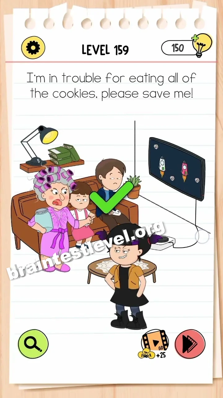 Brain Test 4 Level 159 screenshot 2