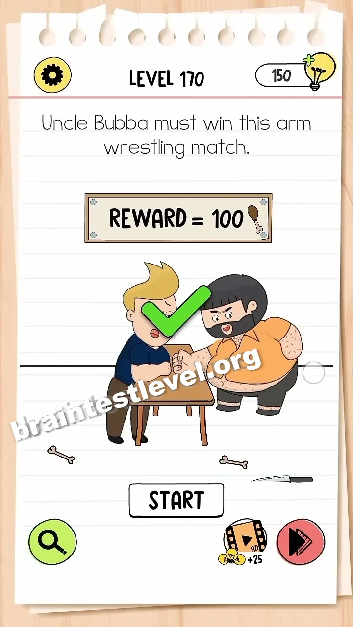Brain Test 4 Level 170 screenshot 2