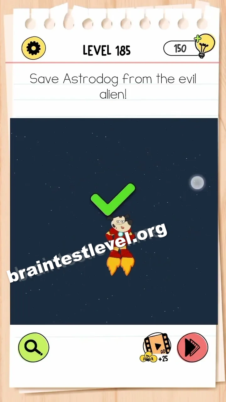 Brain Test 4 Level 185 screenshot 2