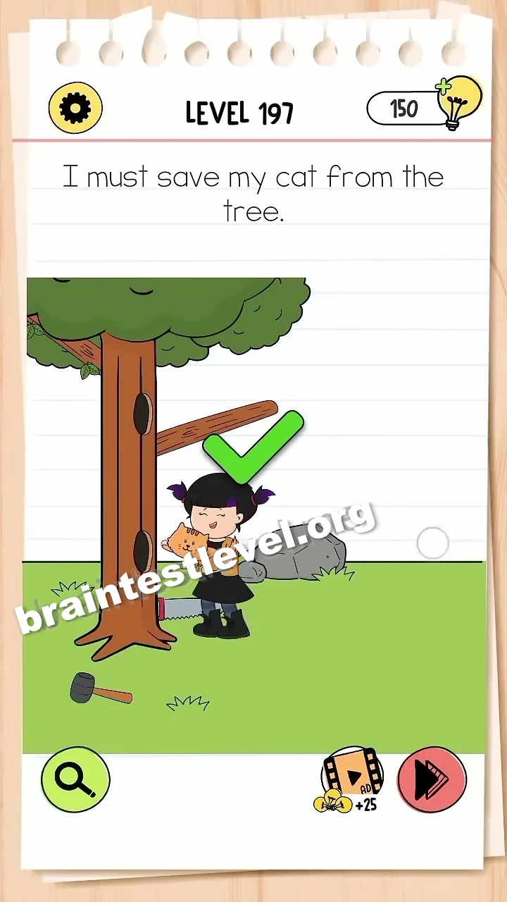 Brain Test 4 Level 197 screenshot 2