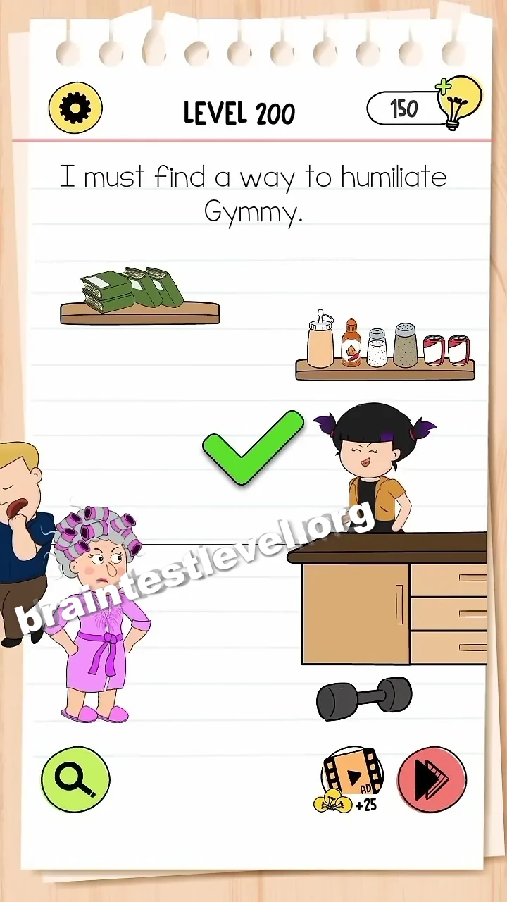 Brain Test 4 Level 200 screenshot 2