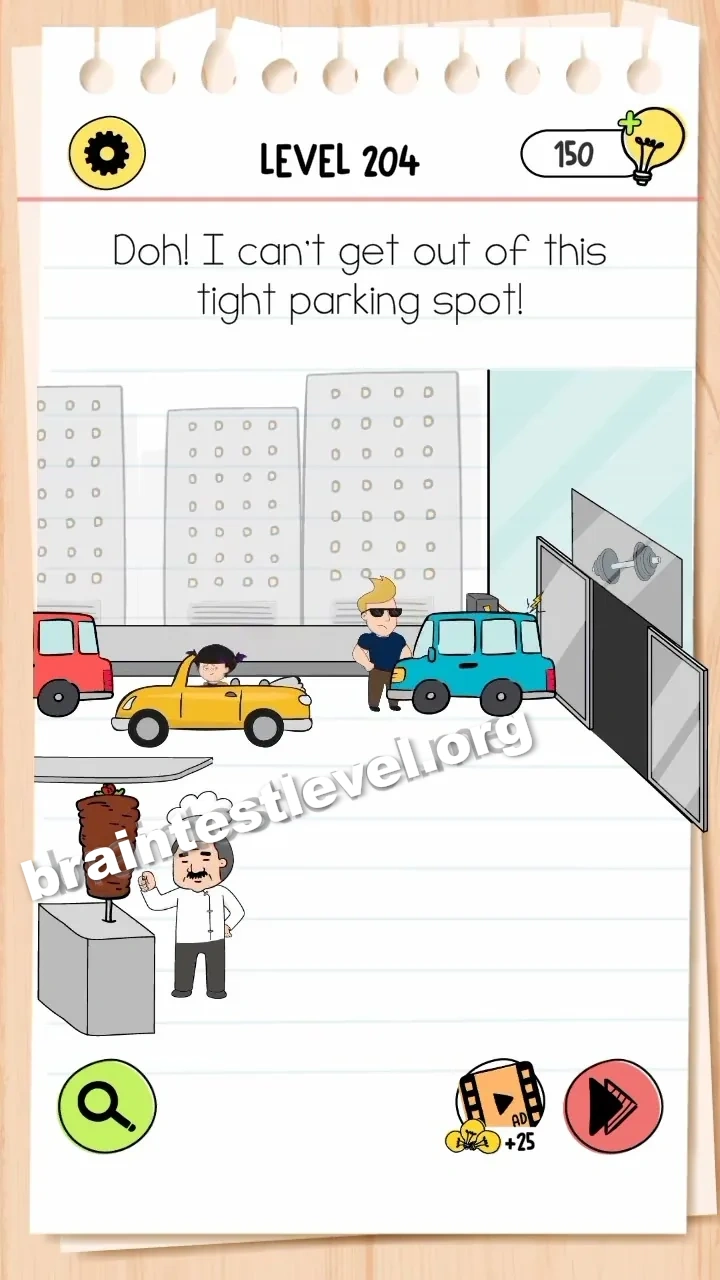 Level 204 screenshot