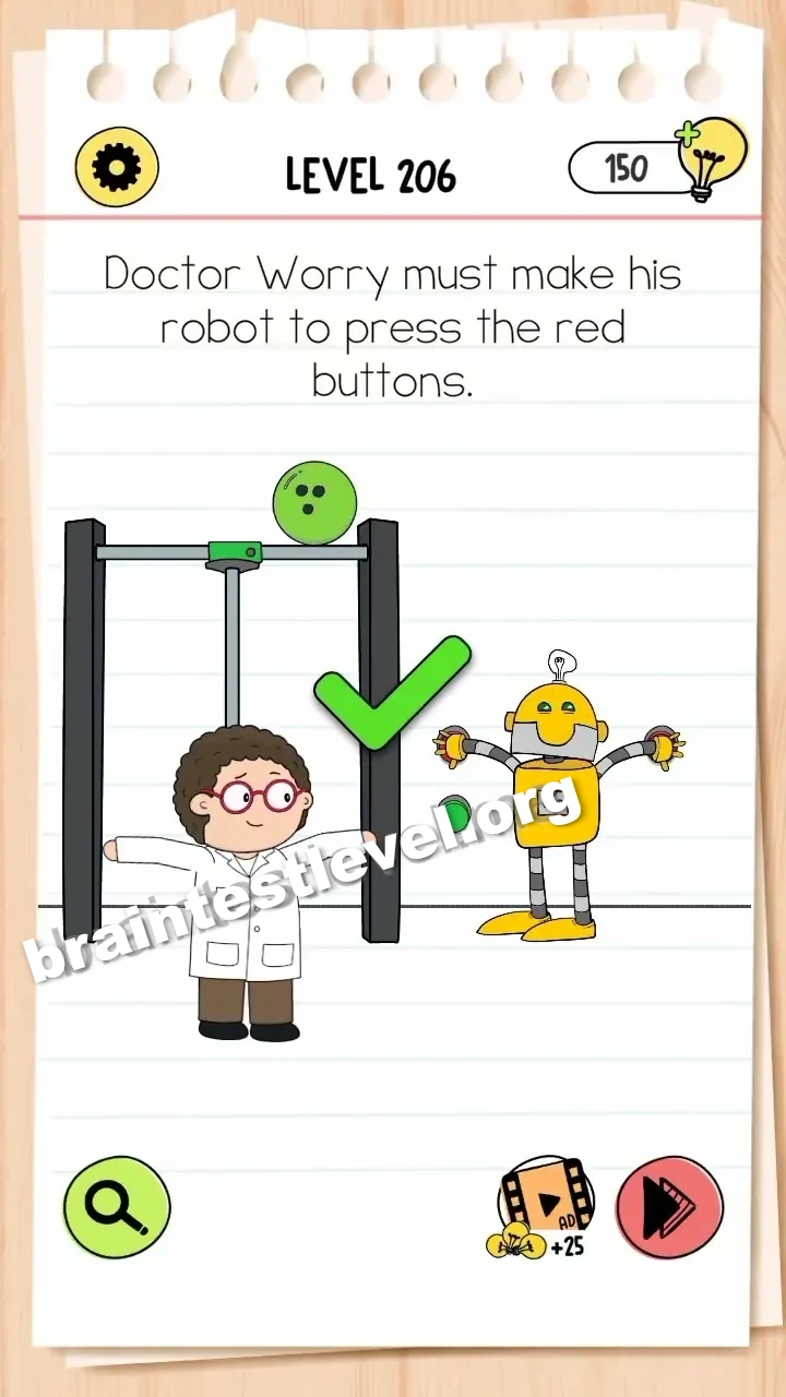 Brain Test 4 Level 206 screenshot 2