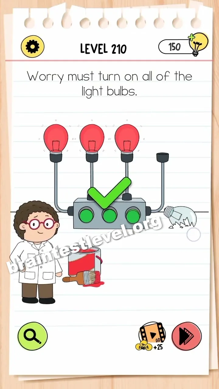 Brain Test 4 Level 210 screenshot 2