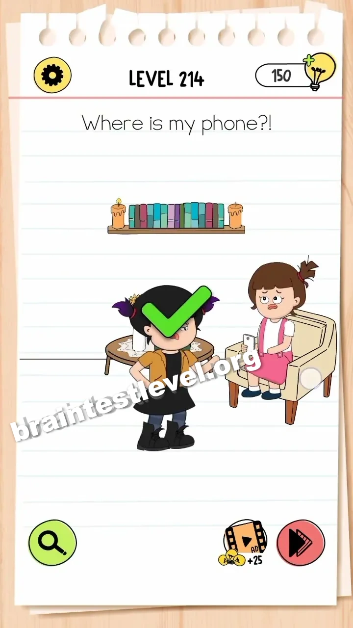 Brain Test 4 Level 214 screenshot 2