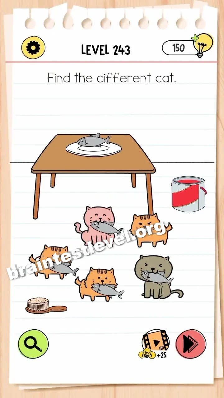 Level 243 screenshot