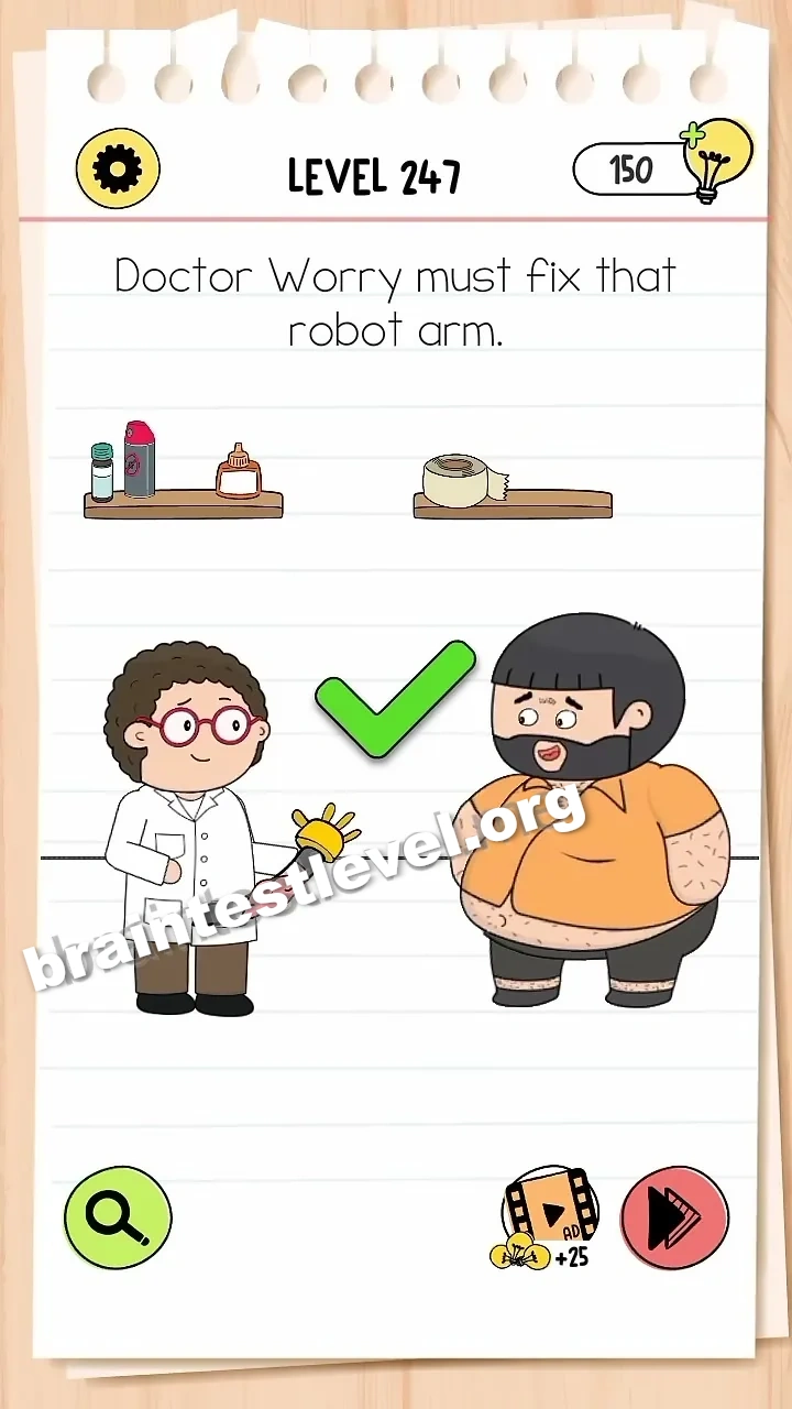 Brain Test 4 Level 247 screenshot 2
