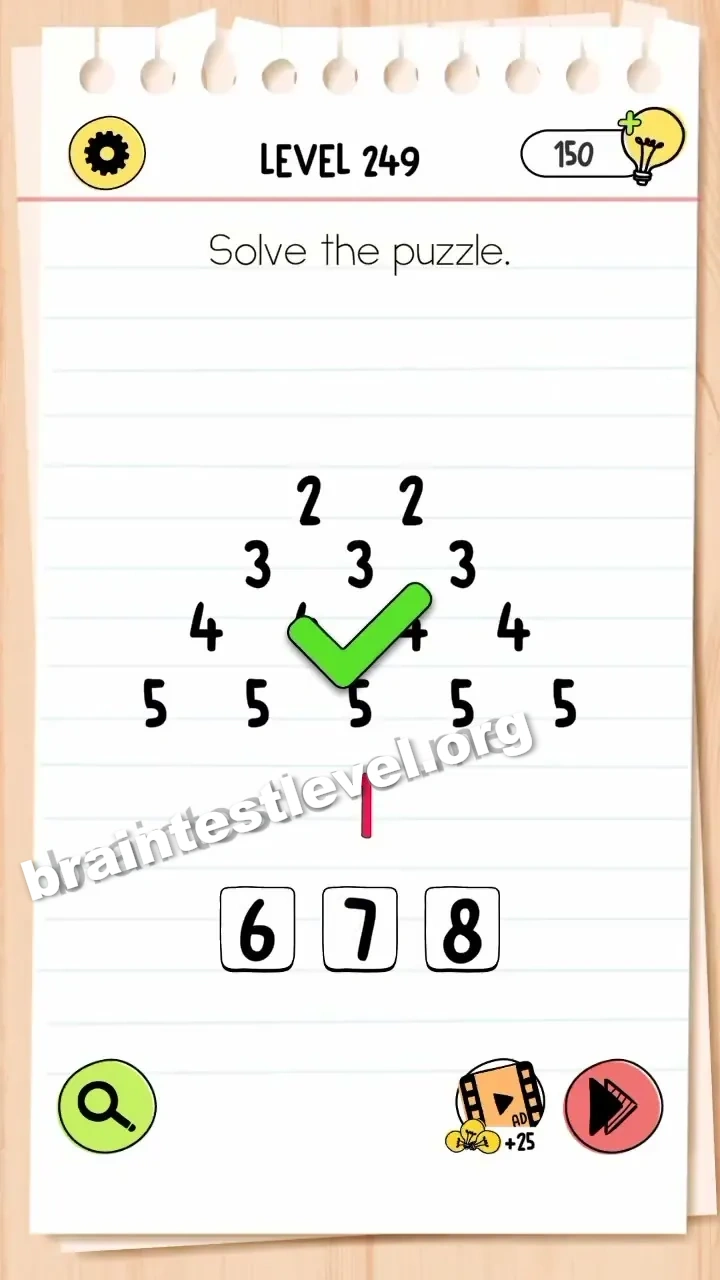 Brain Test 4 Level 249 screenshot 2