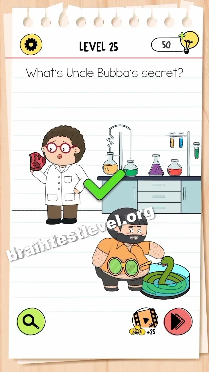 Brain Test 4 Level 25 screenshot 2