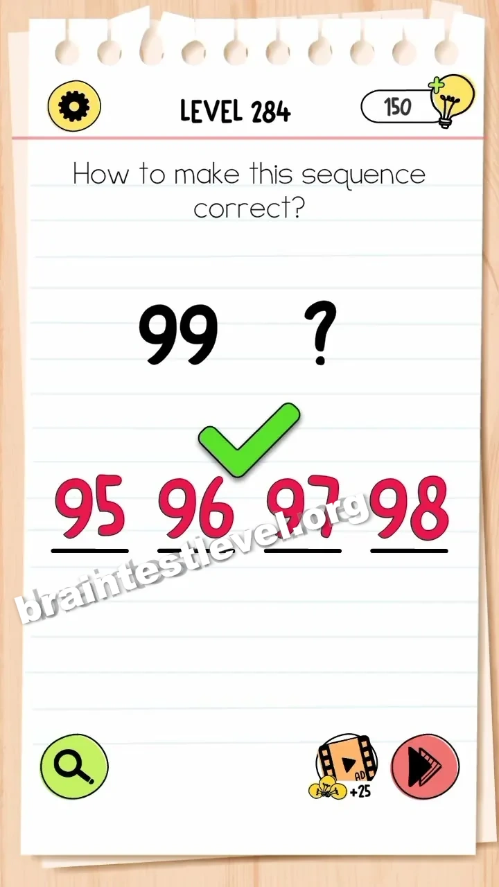 Brain Test 4 Level 284 screenshot 2