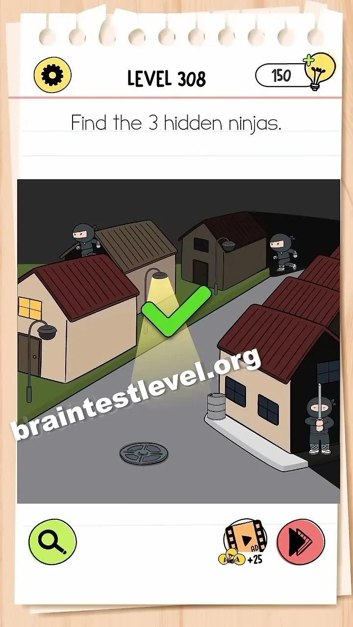 Brain Test 4 Level 308 screenshot 2