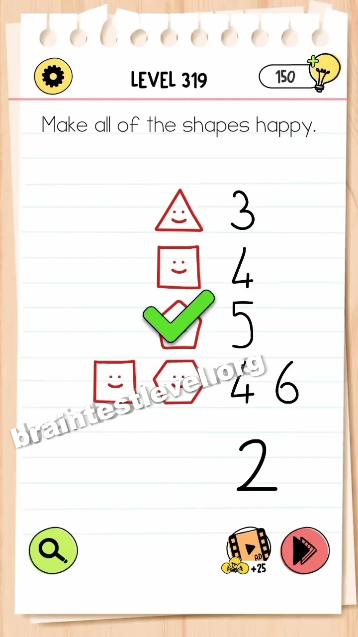 Brain Test 4 Level 319 screenshot 2