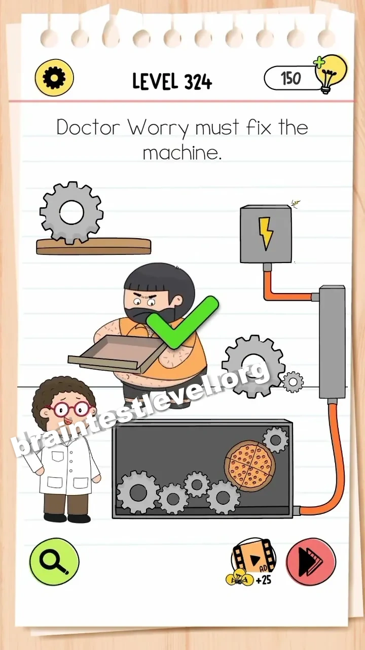 Brain Test 4 Level 324 screenshot 2