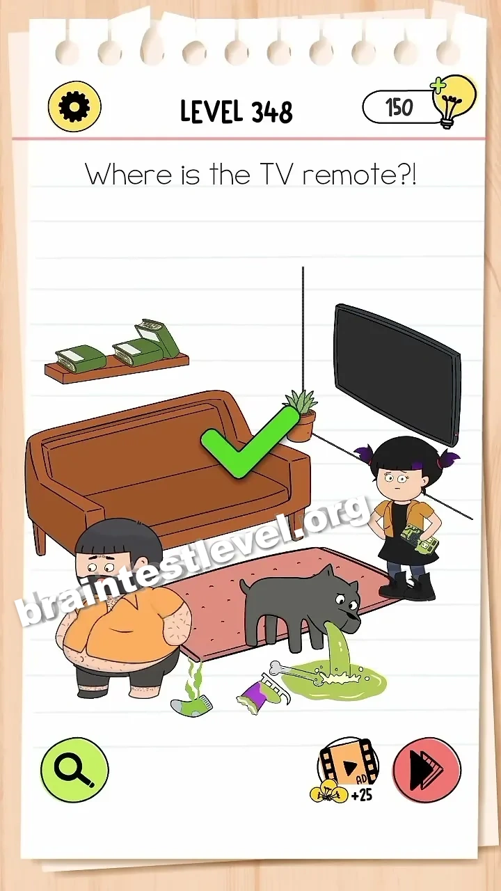 Brain Test 4 Level 348 screenshot 2