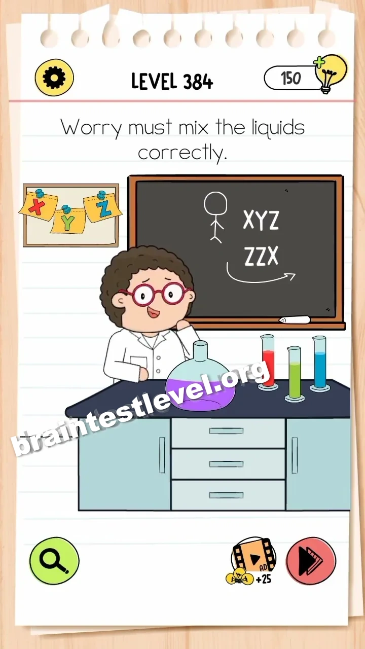 Brain Test 4 Level 384 screenshot 2