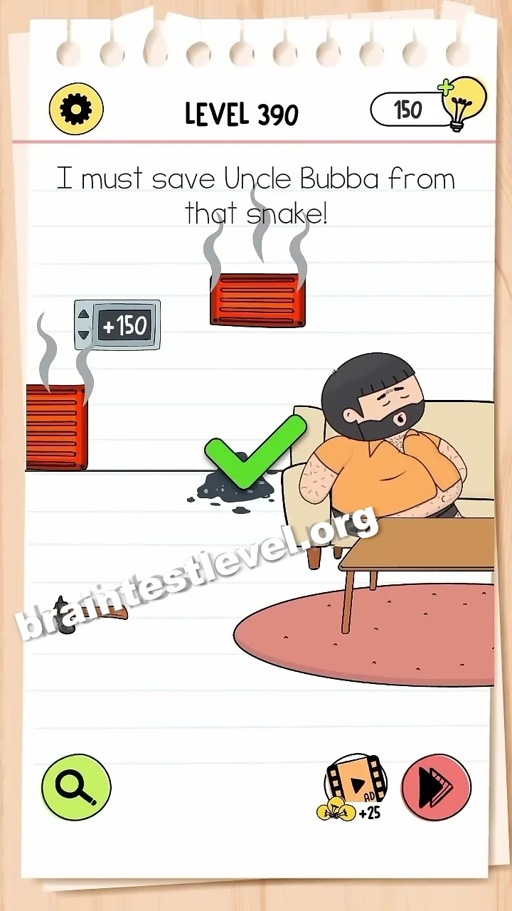 Brain Test 4 Level 390 screenshot 2