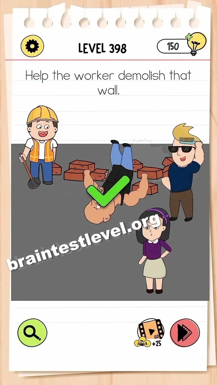 Brain Test 4 Level 398 screenshot 2