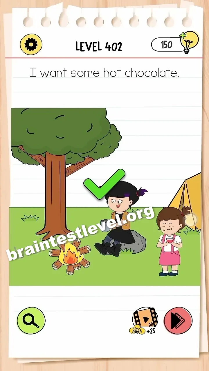 Brain Test 4 Level 402 screenshot 2