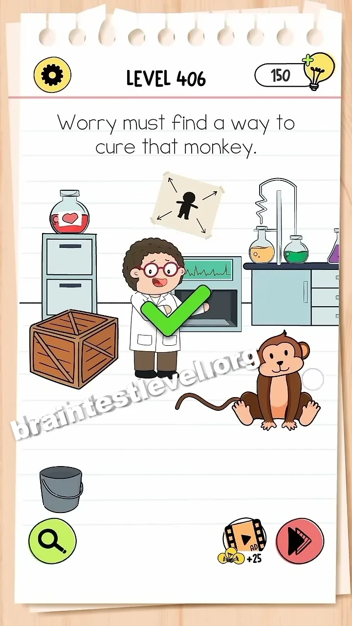 Brain Test 4 Level 406 screenshot 2
