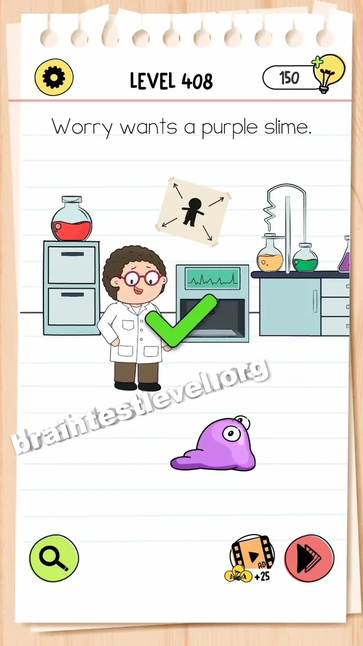 Brain Test 4 Level 408 screenshot 2