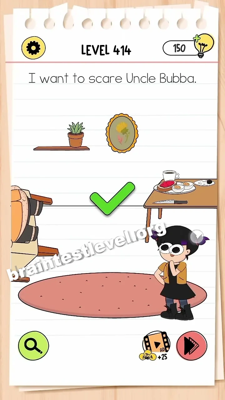 Brain Test 4 Level 414 screenshot 2