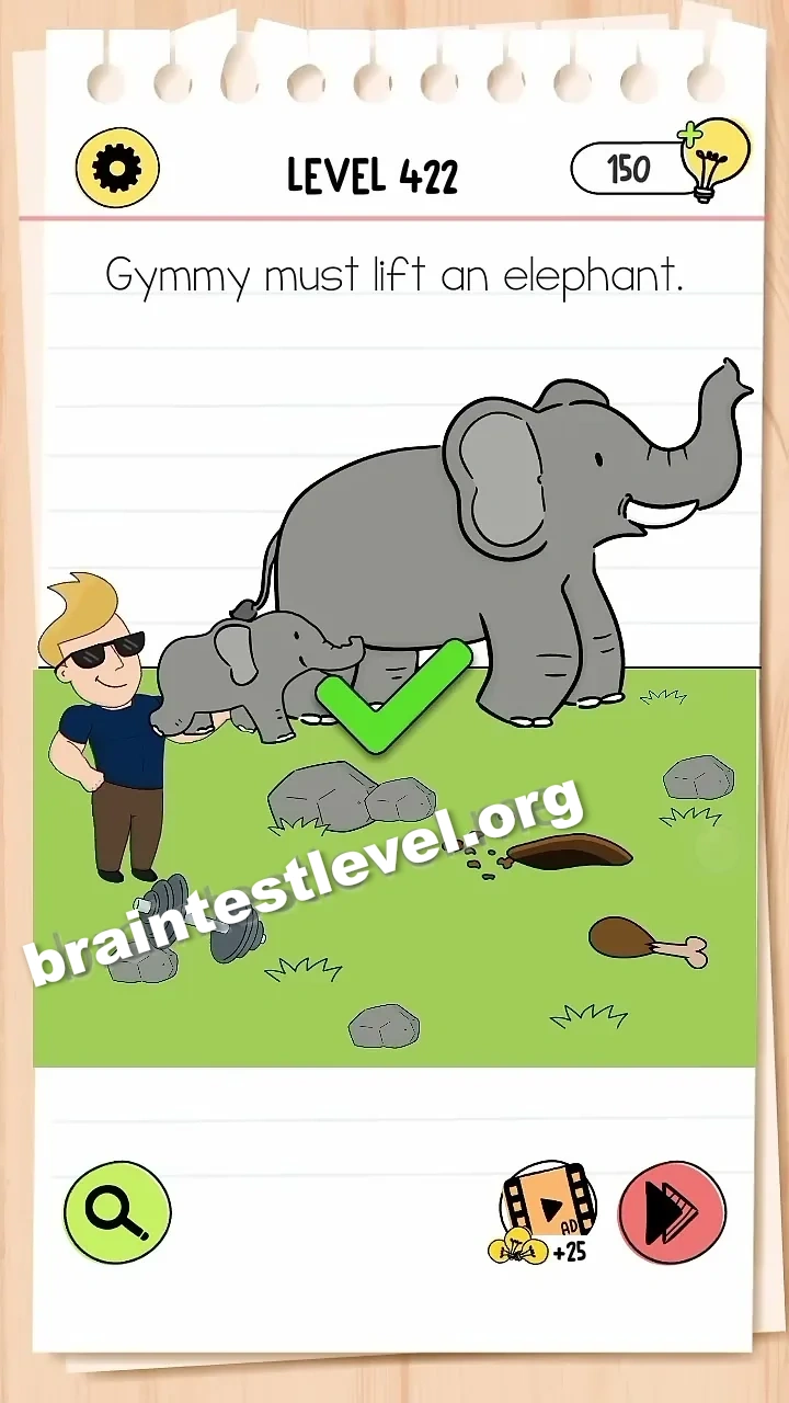 Brain Test 4 Level 422 screenshot 2