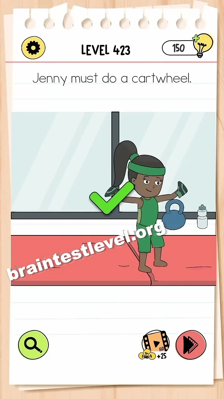 Brain Test 4 Level 423 screenshot 2