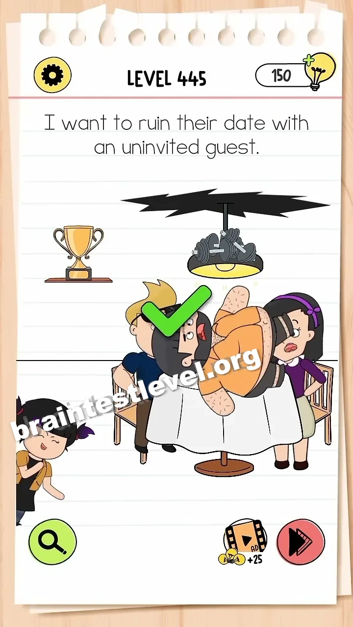 Brain Test 4 Level 445 screenshot 2