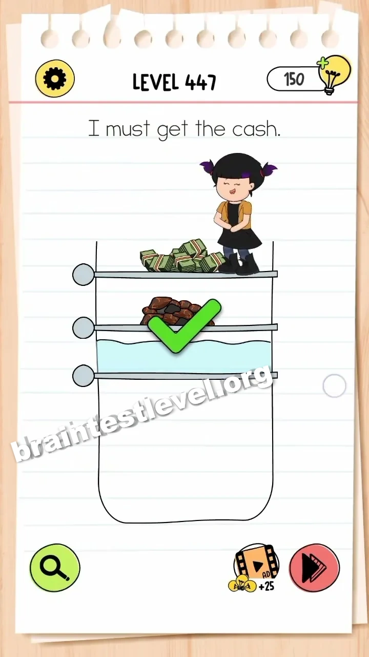 Brain Test 4 Level 447 screenshot 2