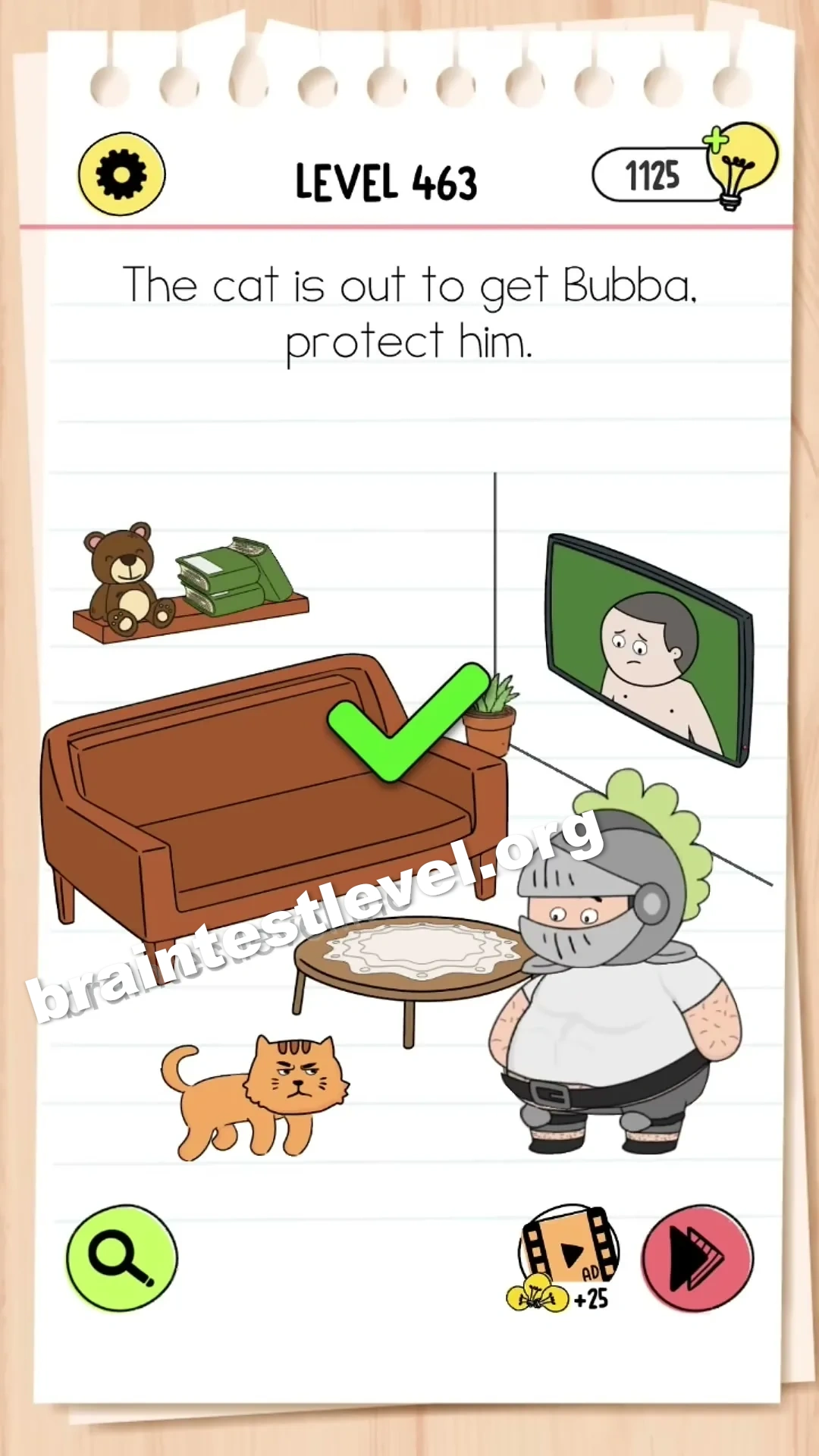Brain Test 4 Level 463 screenshot 2