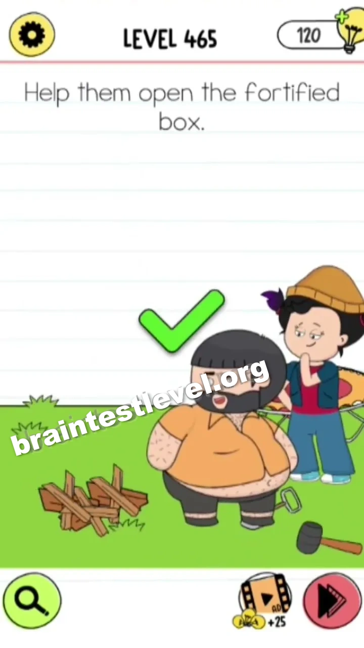 Brain Test 4 Level 465 screenshot 2