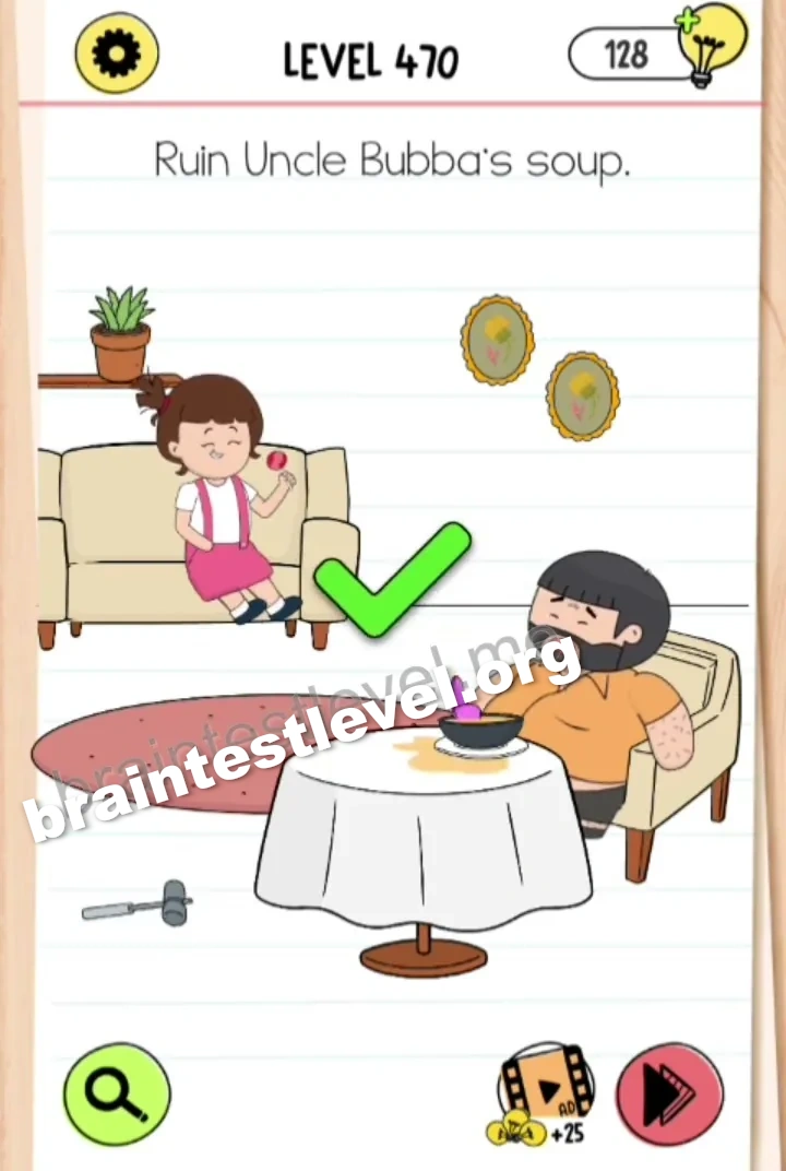 Brain Test 4 Level 470 screenshot 2