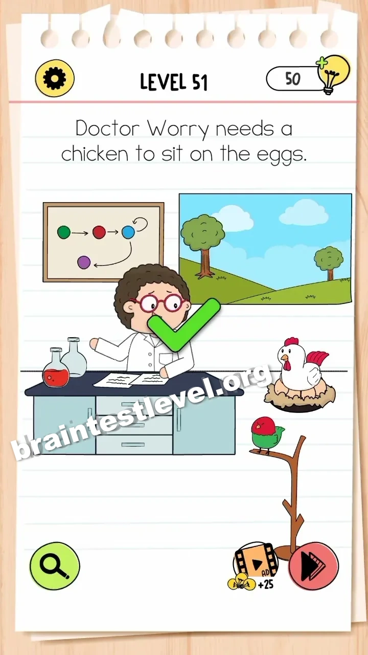 Brain Test 4 Level 51 screenshot 2