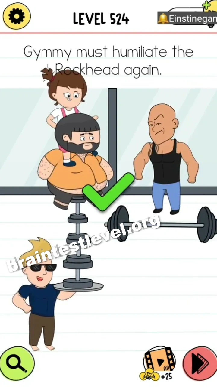 Brain Test 4 Level 524 screenshot 2