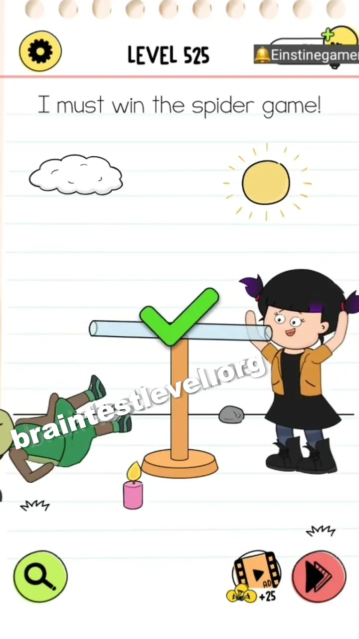 Brain Test 4 Level 525 screenshot 2