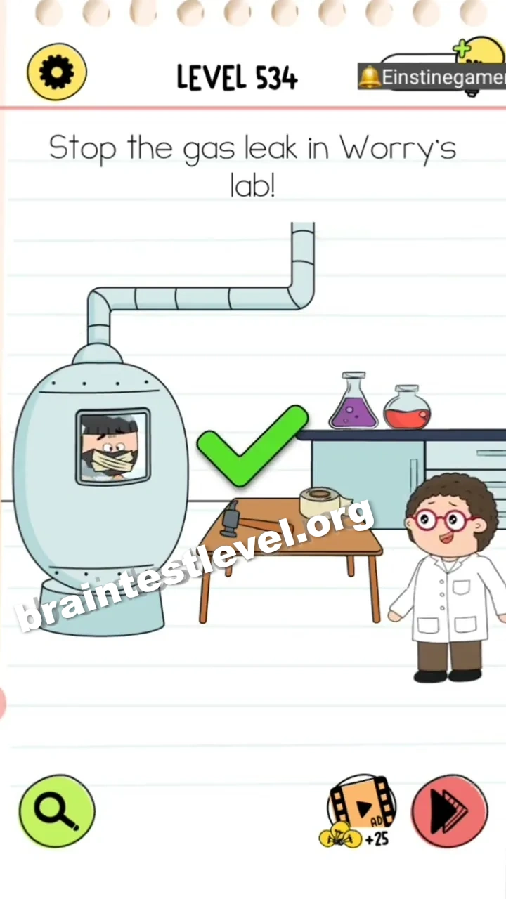Brain Test 4 Level 534 screenshot 2