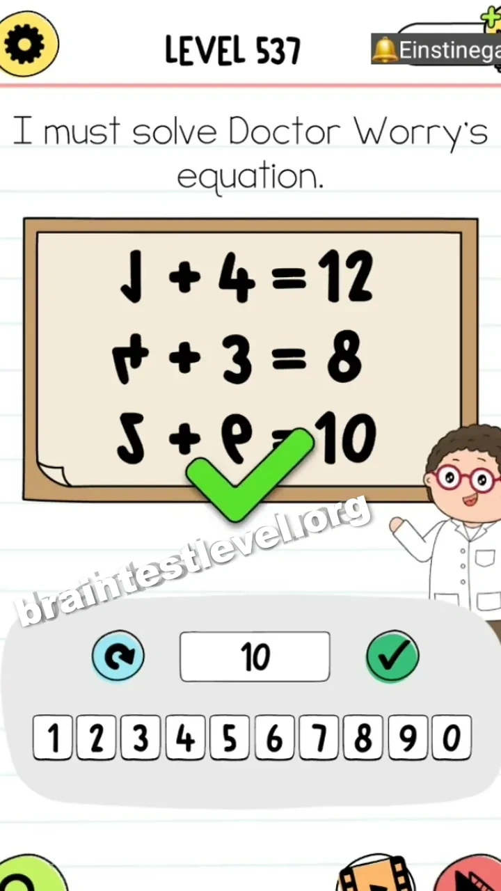 Brain Test 4 Level 537 screenshot 2