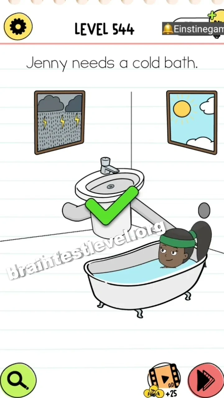 Brain Test 4 Level 544 screenshot 2