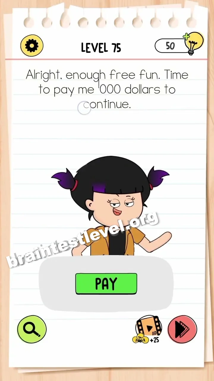 Level 75 screenshot